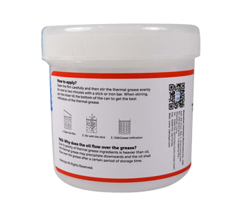 HY420 1KG 罐子包装 白色导热硅脂，散热膏 导热系数1.63W/m-k