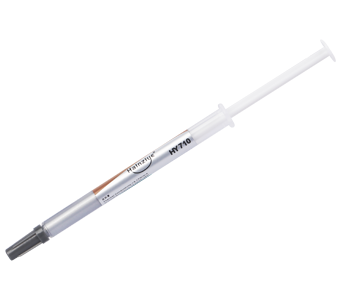 HY710 1g 银色导热硅脂 细长注射器