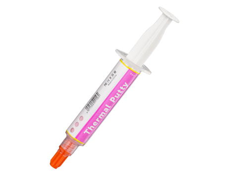 HY236 6.0W/m-K粉色导热泥 5克注射器装