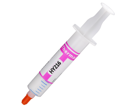 HY216 6.0W/m-K 白色导热泥20g针管装