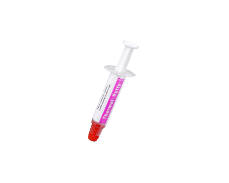 HY236 6.0W/m-K粉色导热泥1克短注射器装