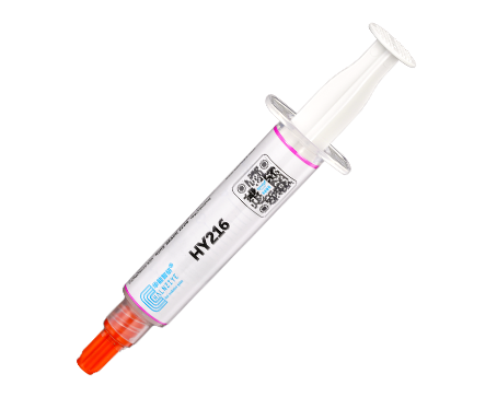 HY216 6.0W/m-K 白色导热泥5g针管装
