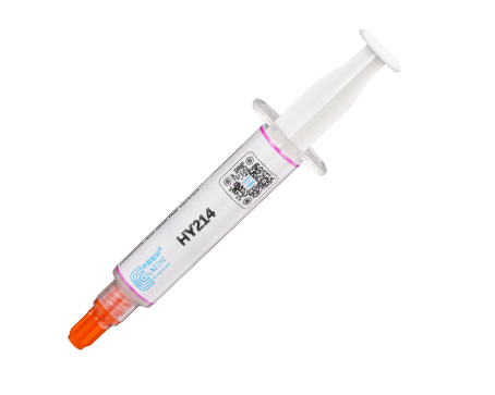HY214 4.0W/m-K 白色导热泥5g针管包装