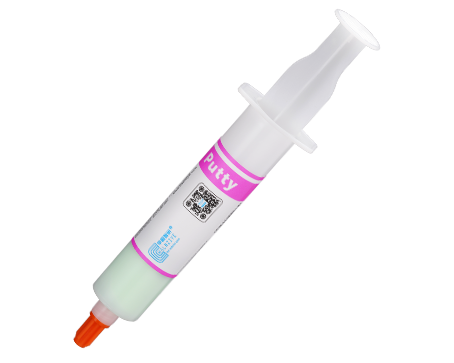 HY256 6W 20g绿色导热泥大针管包装