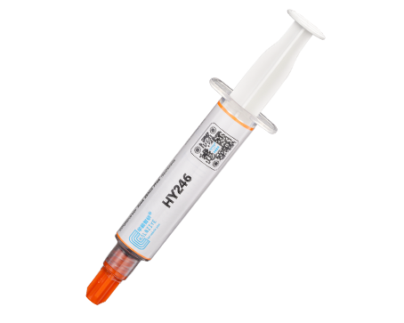 HY246 6.0W/m-K黑色导热泥5g针管