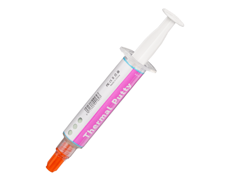 HY258  绿色导热泥装5g针管装 8.0w