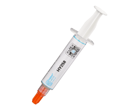 HY258  绿色导热泥装5g针管装 8.0w