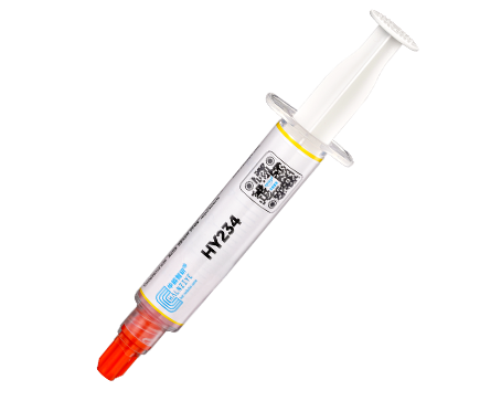HY234 4.0W/m-K粉色导热泥膏5克针管装
