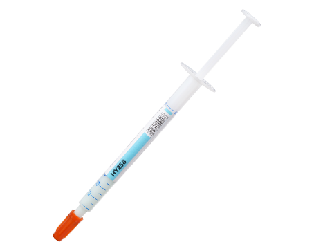 HY258  绿色导热泥装1g细长针管装 8.0w