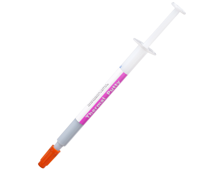 HY268  灰色导热泥1g细长针管装 8.0w