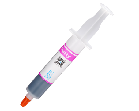 HY244 4.0W/m-K黑色导热泥20g大针管包装