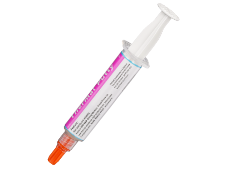 HY258  绿色导热泥装5g针管装 8.0w
