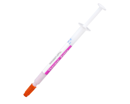 HY238  粉色导热泥装1g细长针管装 8.0w