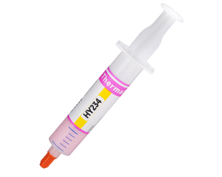 HY234 4.0W/m-K粉色导热泥膏大针管20克装