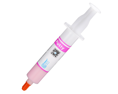 HY234 4.0W/m-K粉色导热泥膏大针管20克装