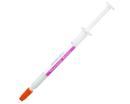 HY258  绿色导热泥装1g细长针管装 8.0w