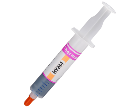HY244 4.0W/m-K黑色导热泥20g大针管包装