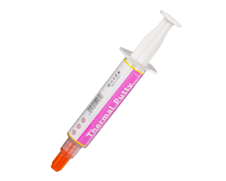 HY238  粉色导热泥装5g针管装 8.0w