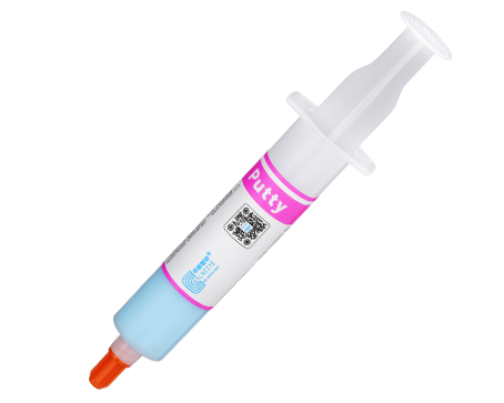 HY224 4.0W/m-K蓝色导热泥20g大针管