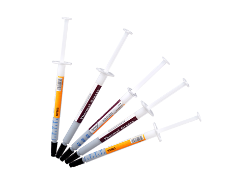 HY883 0.5~1g 灰色导热硅脂细长针管包装 6.5w/m-k